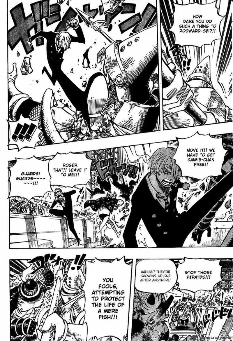One Piece Chapter 503 page 7 - Chapter 503: Aggravated Island
