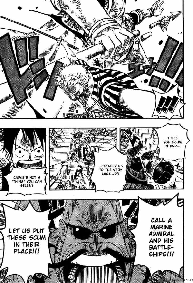 One Piece Chapter 503 page 8 - Chapter 503: Aggravated Island