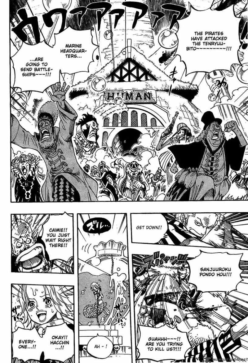 One Piece Chapter 503 page 9 - Chapter 503: Aggravated Island