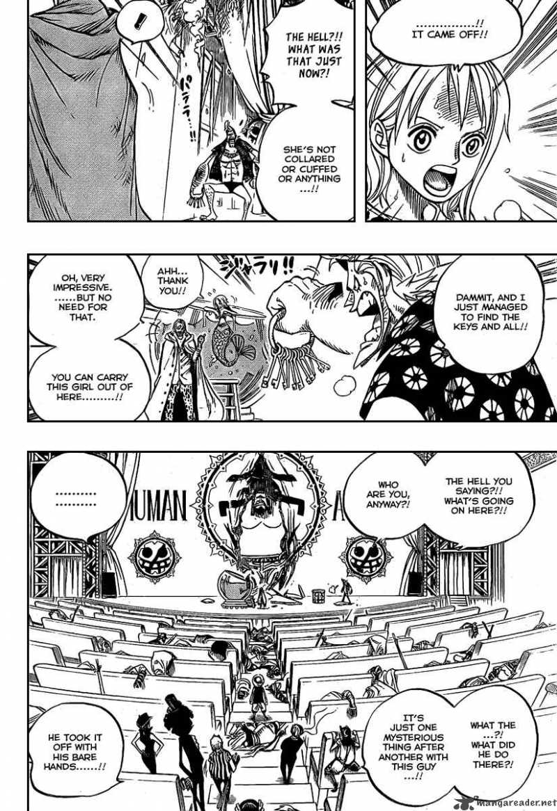 One Piece Chapter 504 page 10 - Chapter 504: Pirate Front Line on the Move!!