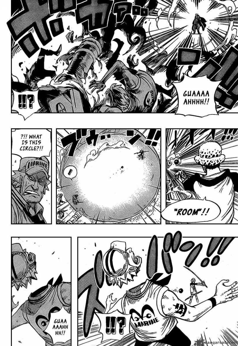 One Piece Chapter 504 page 18 - Chapter 504: Pirate Front Line on the Move!!