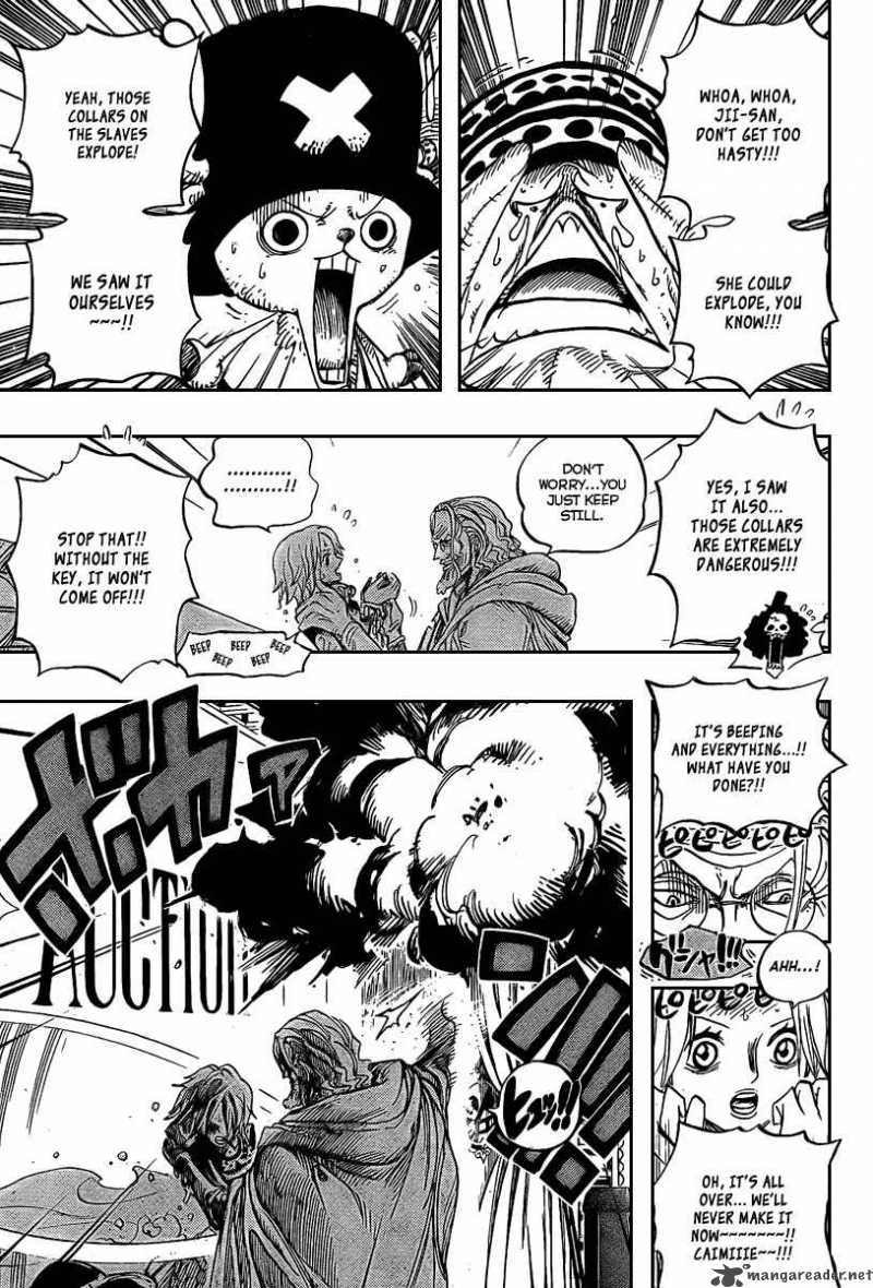 One Piece Chapter 504 page 9 - Chapter 504: Pirate Front Line on the Move!!