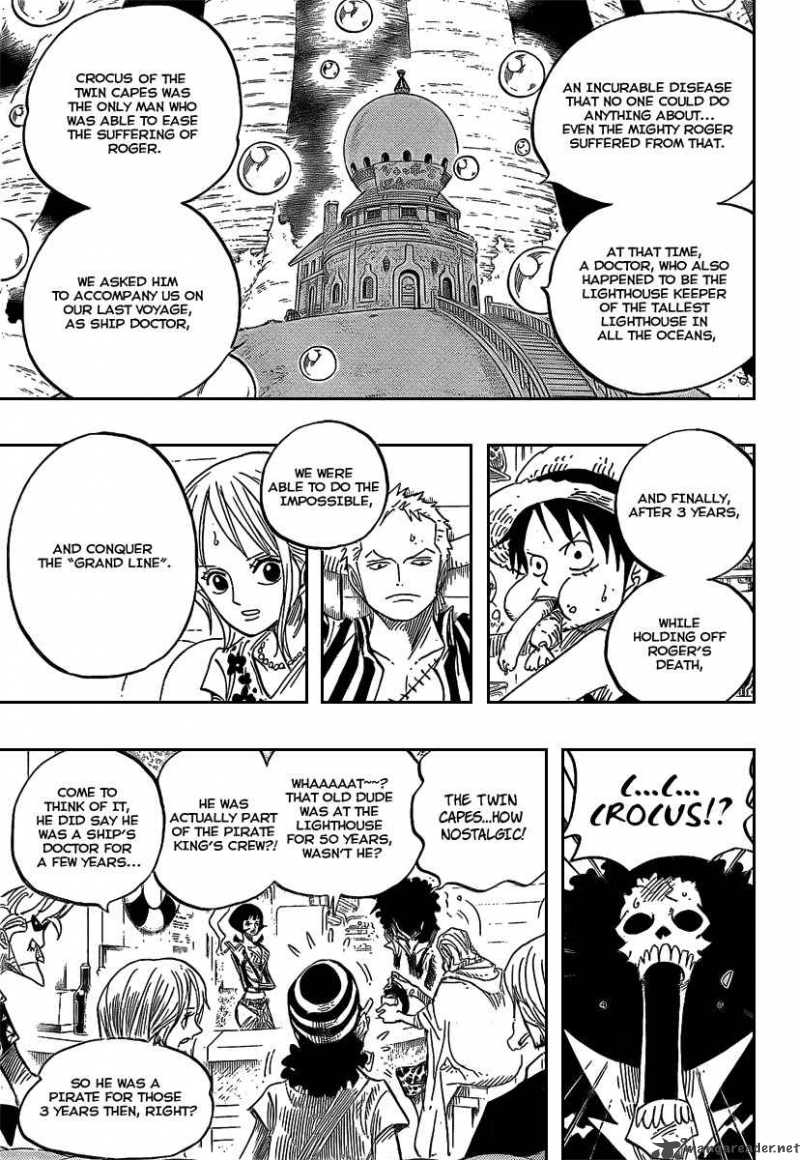 One Piece Chapter 506 page 11 - Chapter 506: Roger and Rayleigh