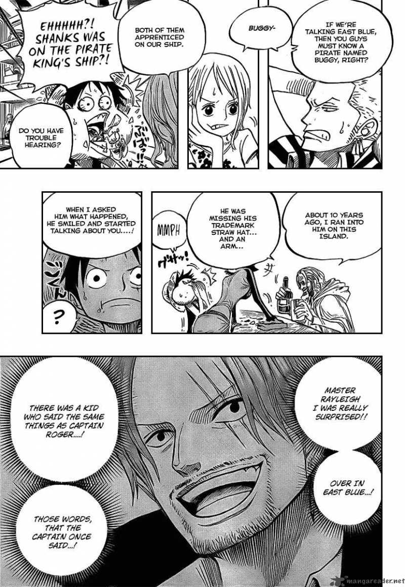 One Piece Chapter 506 page 17 - Chapter 506: Roger and Rayleigh