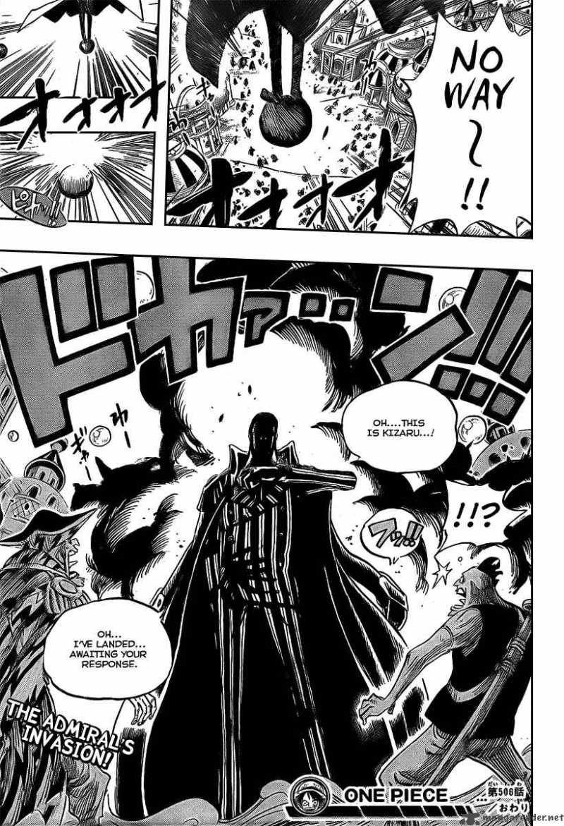 One Piece Chapter 506 page 19 - Chapter 506: Roger and Rayleigh