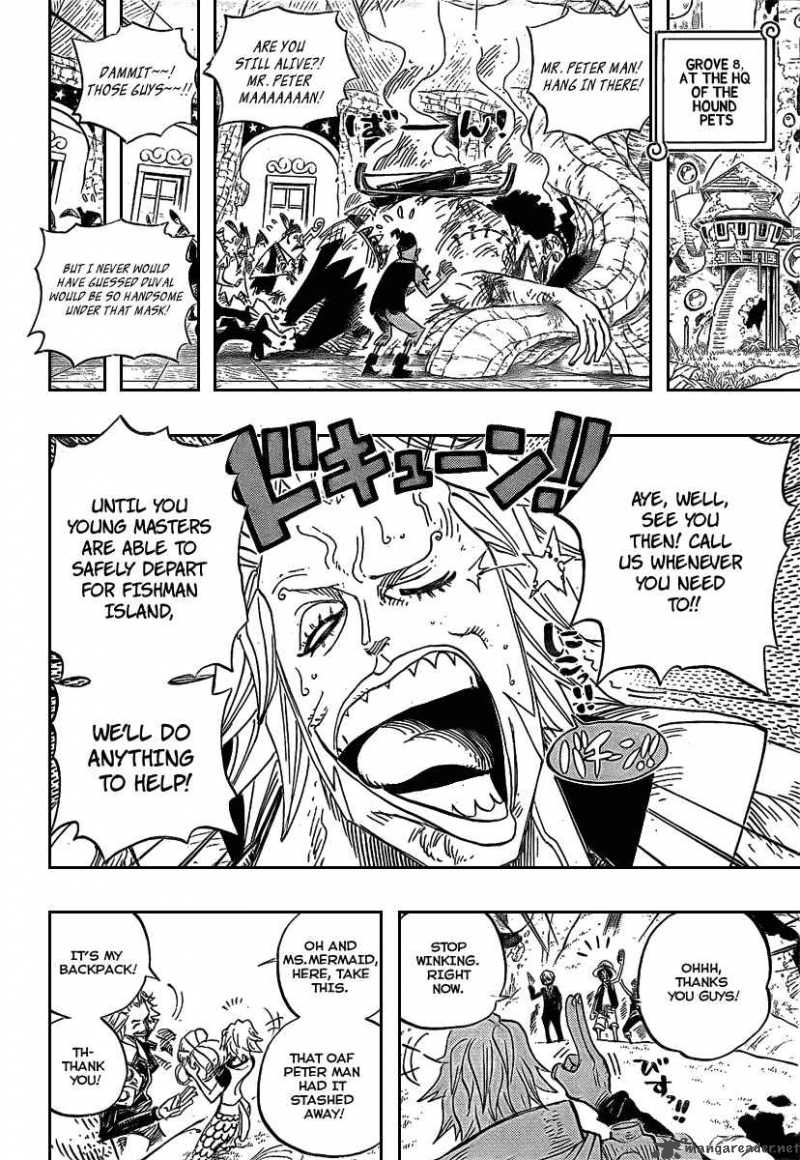 One Piece Chapter 506 page 6 - Chapter 506: Roger and Rayleigh