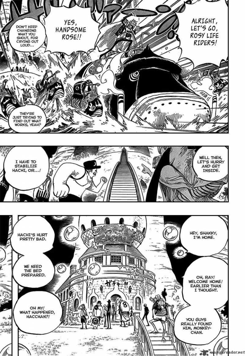 One Piece Chapter 506 page 7 - Chapter 506: Roger and Rayleigh