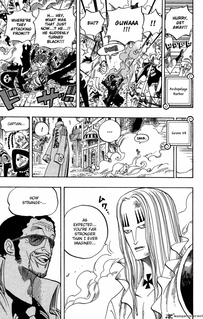 One Piece Chapter 508 page 11 - Chapter 508: Island of Carnage
