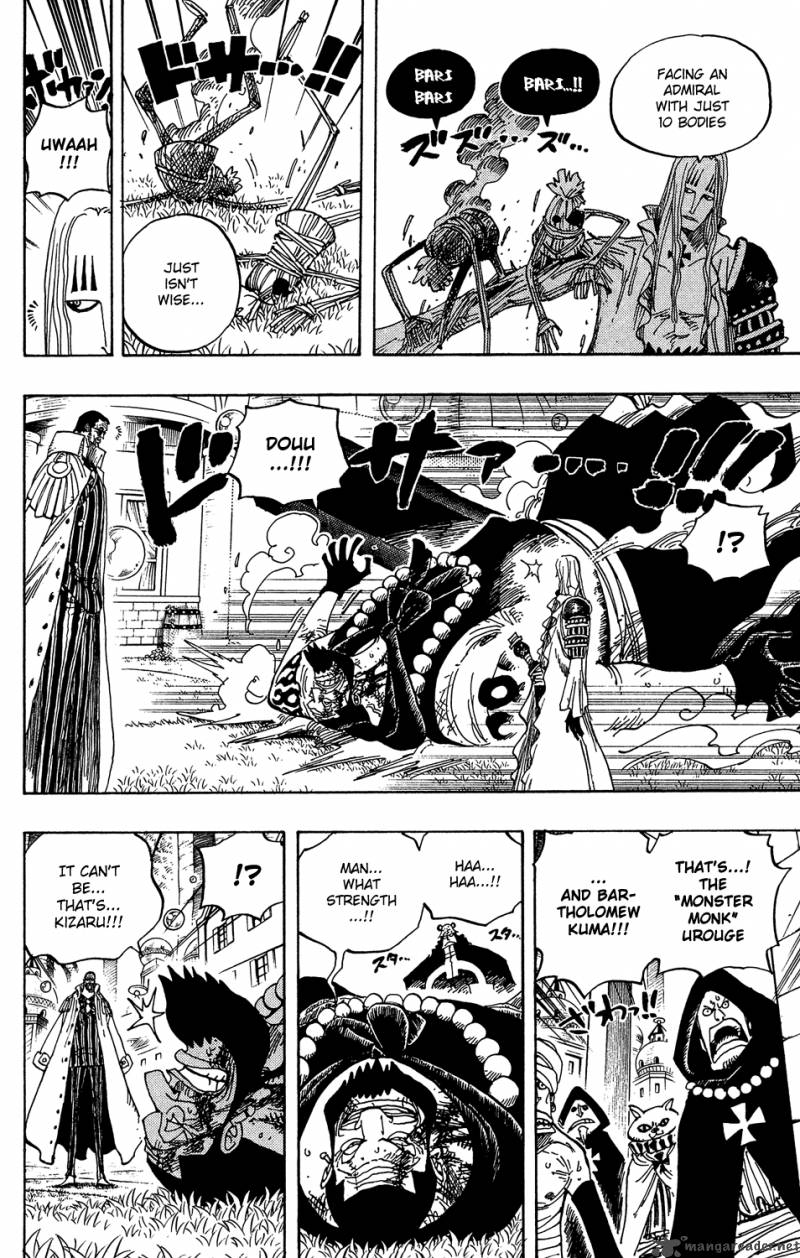 One Piece Chapter 508 page 12 - Chapter 508: Island of Carnage