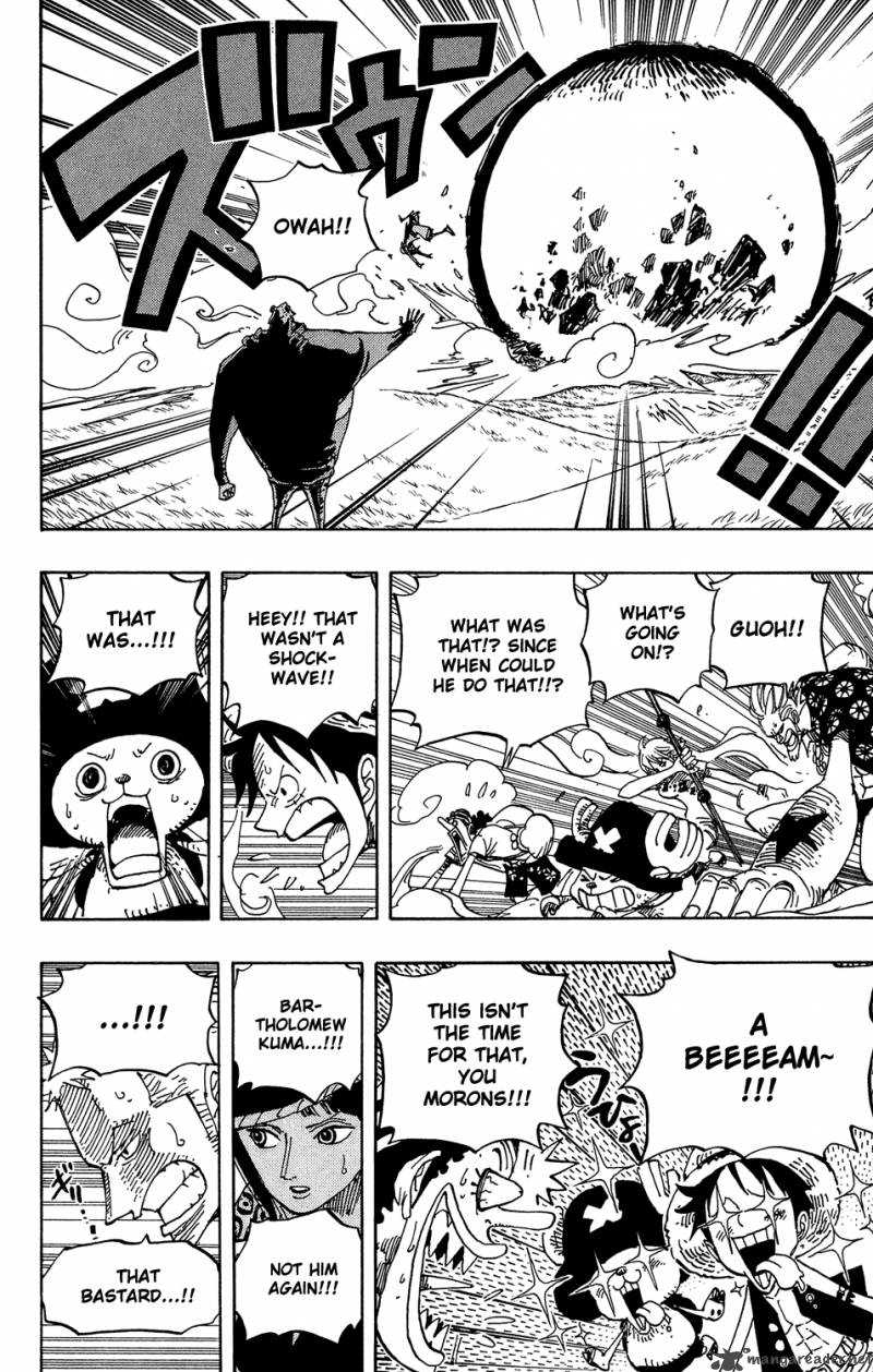 One Piece Chapter 508 page 16 - Chapter 508: Island of Carnage