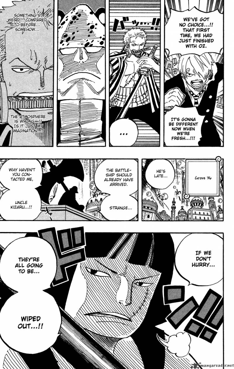 One Piece Chapter 508 page 19 - Chapter 508: Island of Carnage