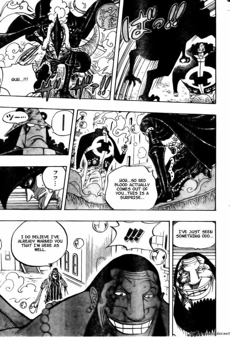 One Piece Chapter 509 page 13 - Chapter 509: Kizaru vs. Four Captains