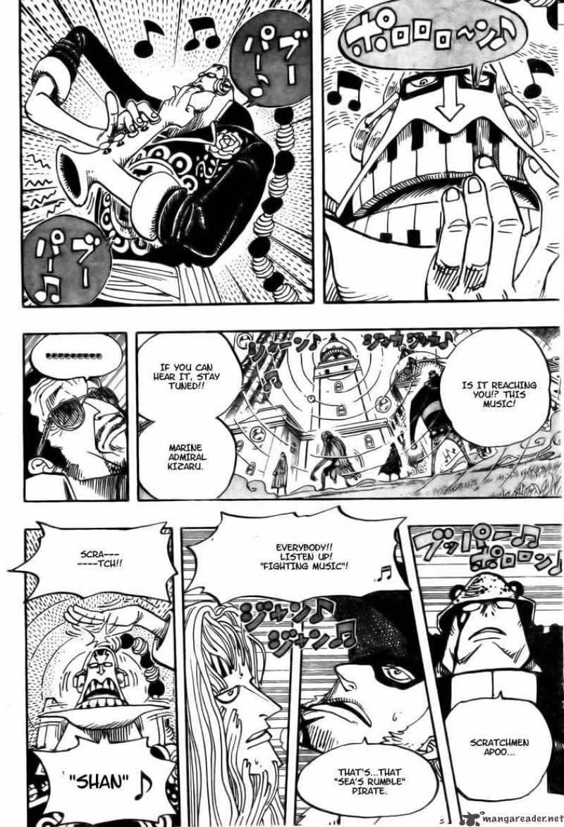 One Piece Chapter 509 page 18 - Chapter 509: Kizaru vs. Four Captains