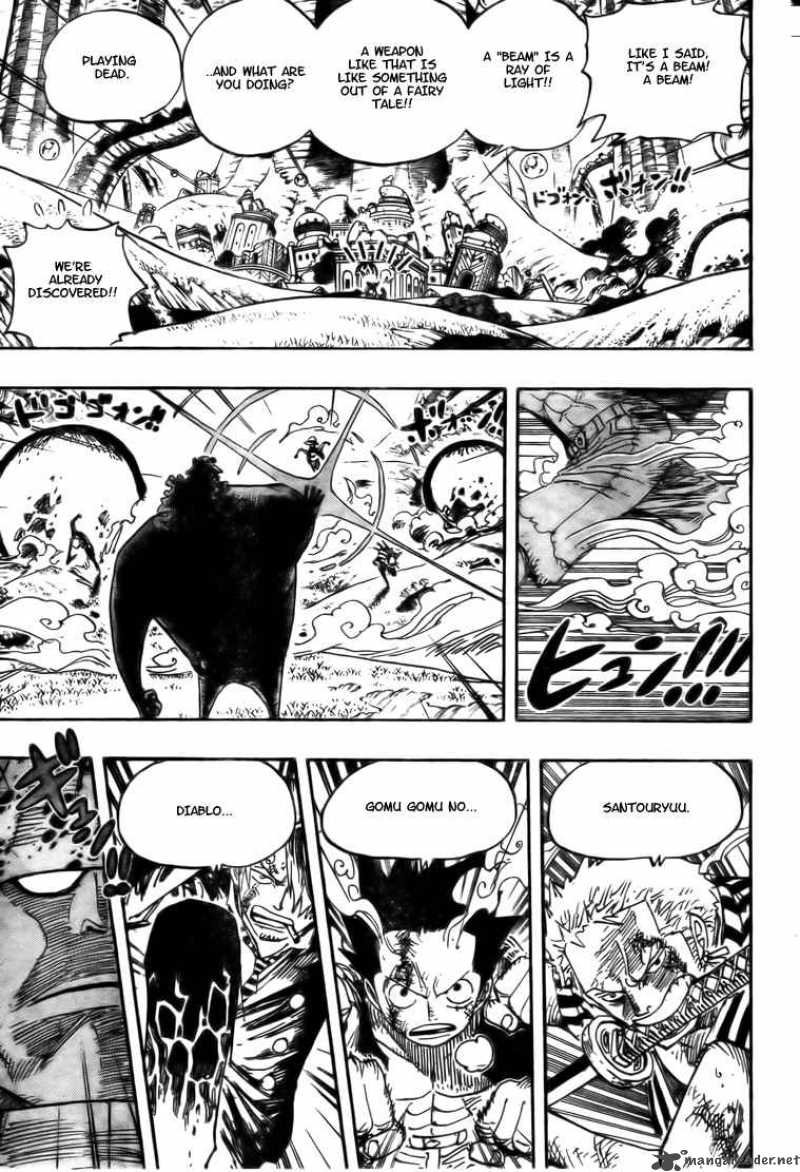 One Piece Chapter 509 page 3 - Chapter 509: Kizaru vs. Four Captains