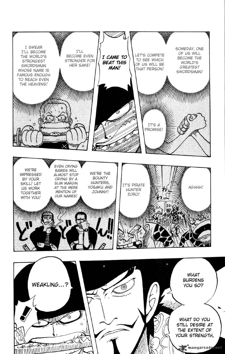 One Piece Chapter 51 page 10 - Chapter 51: Roronoa Zoro Falls Into the Sea