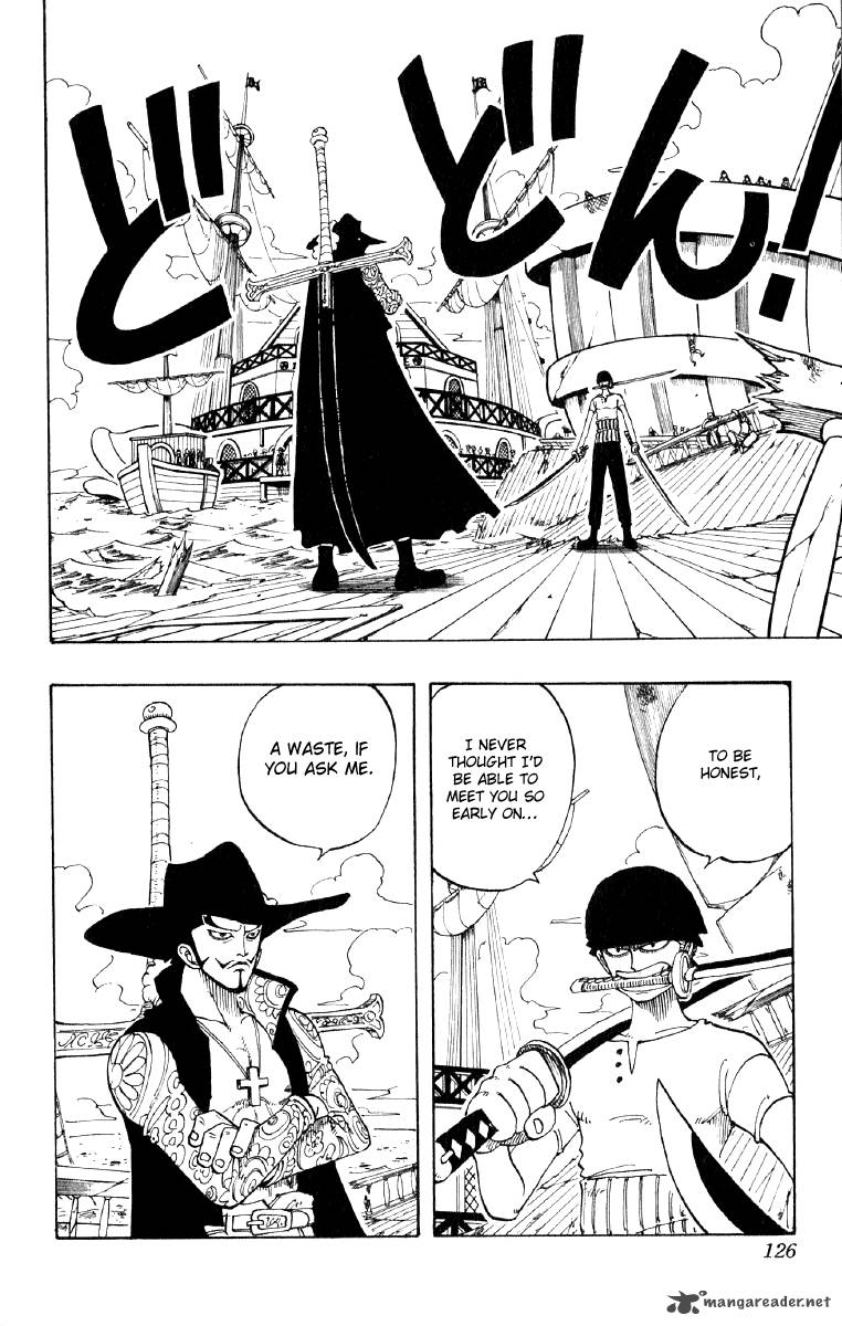 One Piece Chapter 51 page 2 - Chapter 51: Roronoa Zoro Falls Into the Sea
