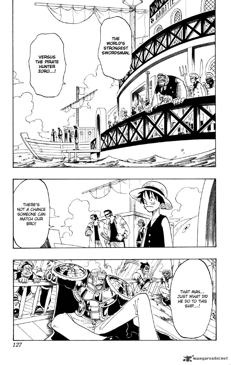 One Piece Chapter 51 page 3 - Chapter 51: Roronoa Zoro Falls Into the Sea