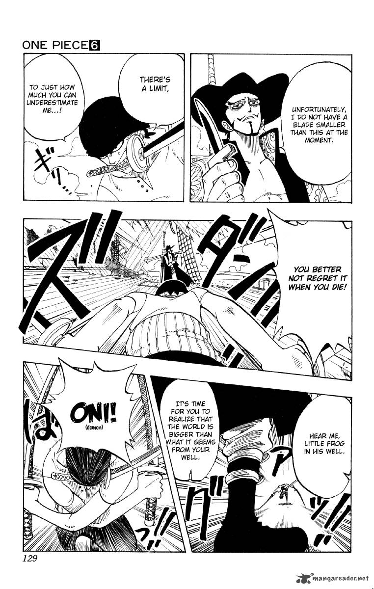 One Piece Chapter 51 page 5 - Chapter 51: Roronoa Zoro Falls Into the Sea