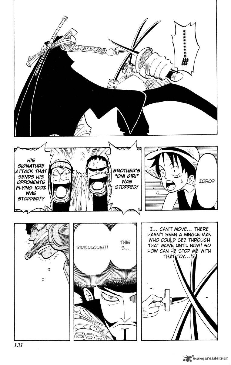 One Piece Chapter 51 page 7 - Chapter 51: Roronoa Zoro Falls Into the Sea