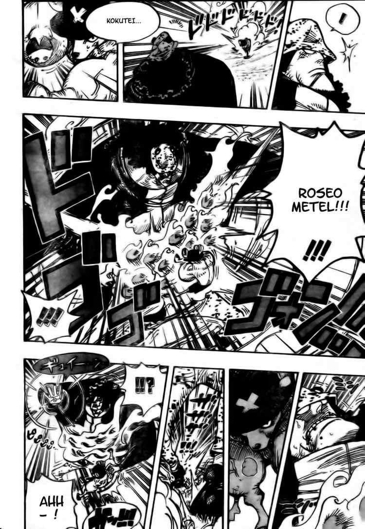 One Piece Chapter 510 page 10 - Chapter 510: Straw Hat Crew vs. Combat Weapon