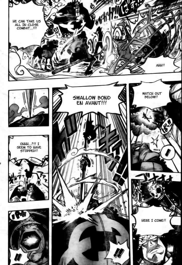 One Piece Chapter 510 page 12 - Chapter 510: Straw Hat Crew vs. Combat Weapon
