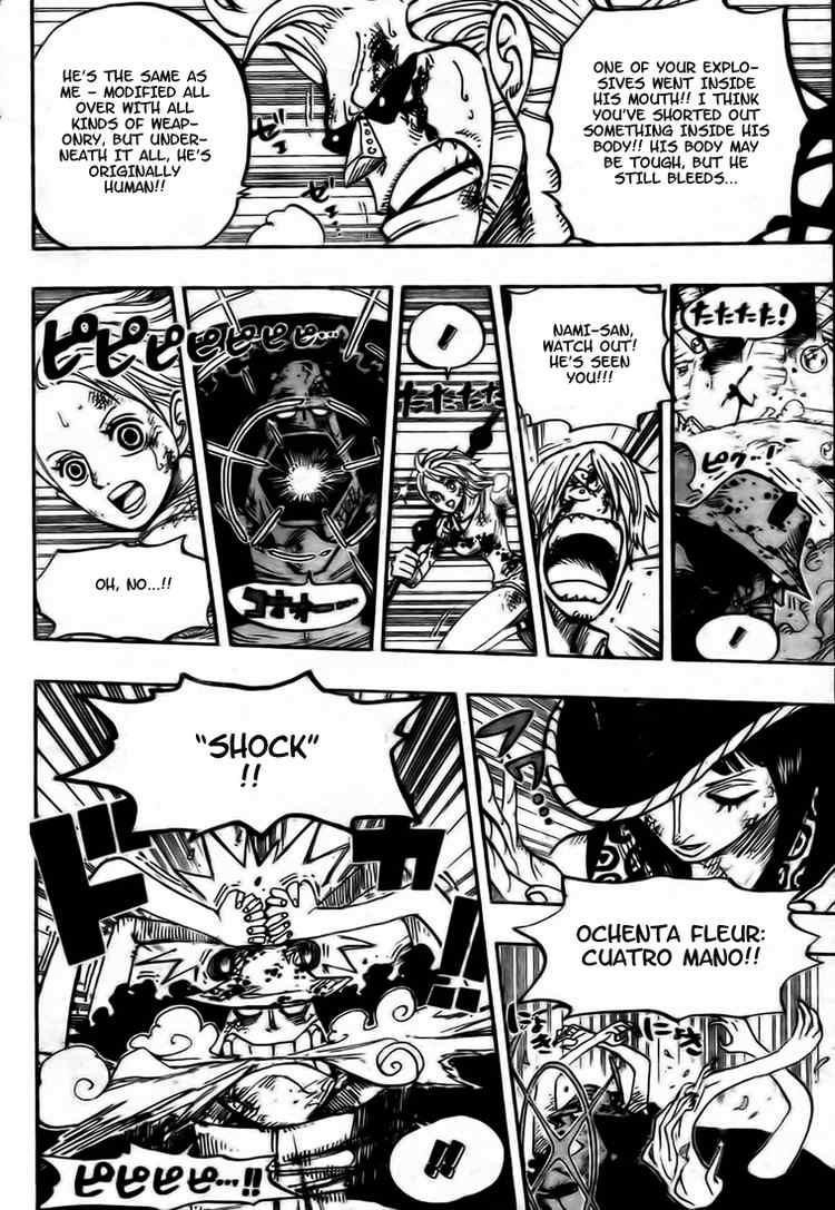 One Piece Chapter 510 page 14 - Chapter 510: Straw Hat Crew vs. Combat Weapon