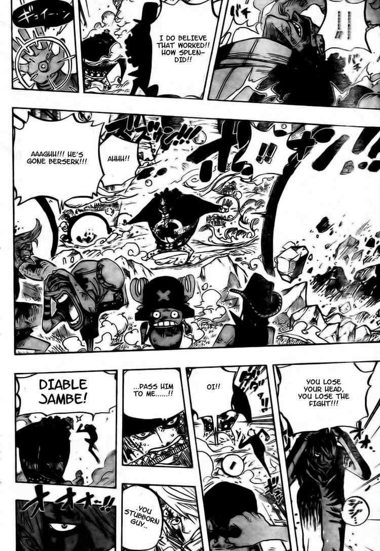 One Piece Chapter 510 page 16 - Chapter 510: Straw Hat Crew vs. Combat Weapon