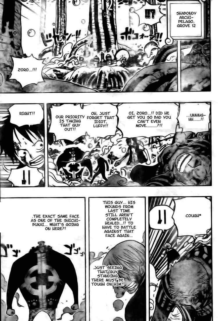 One Piece Chapter 510 page 9 - Chapter 510: Straw Hat Crew vs. Combat Weapon