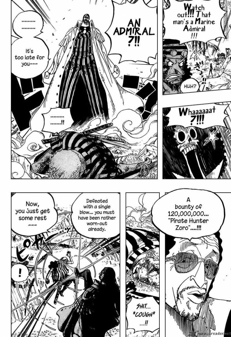 One Piece Chapter 511 page 15 - Chapter 511: Axe-Carrying Sentomaru