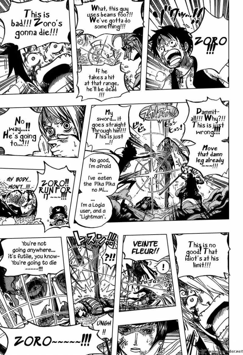 One Piece Chapter 511 page 16 - Chapter 511: Axe-Carrying Sentomaru