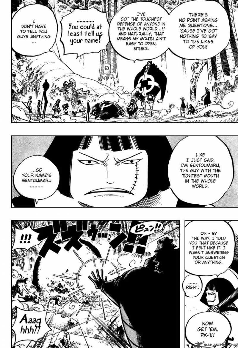 One Piece Chapter 511 page 7 - Chapter 511: Axe-Carrying Sentomaru