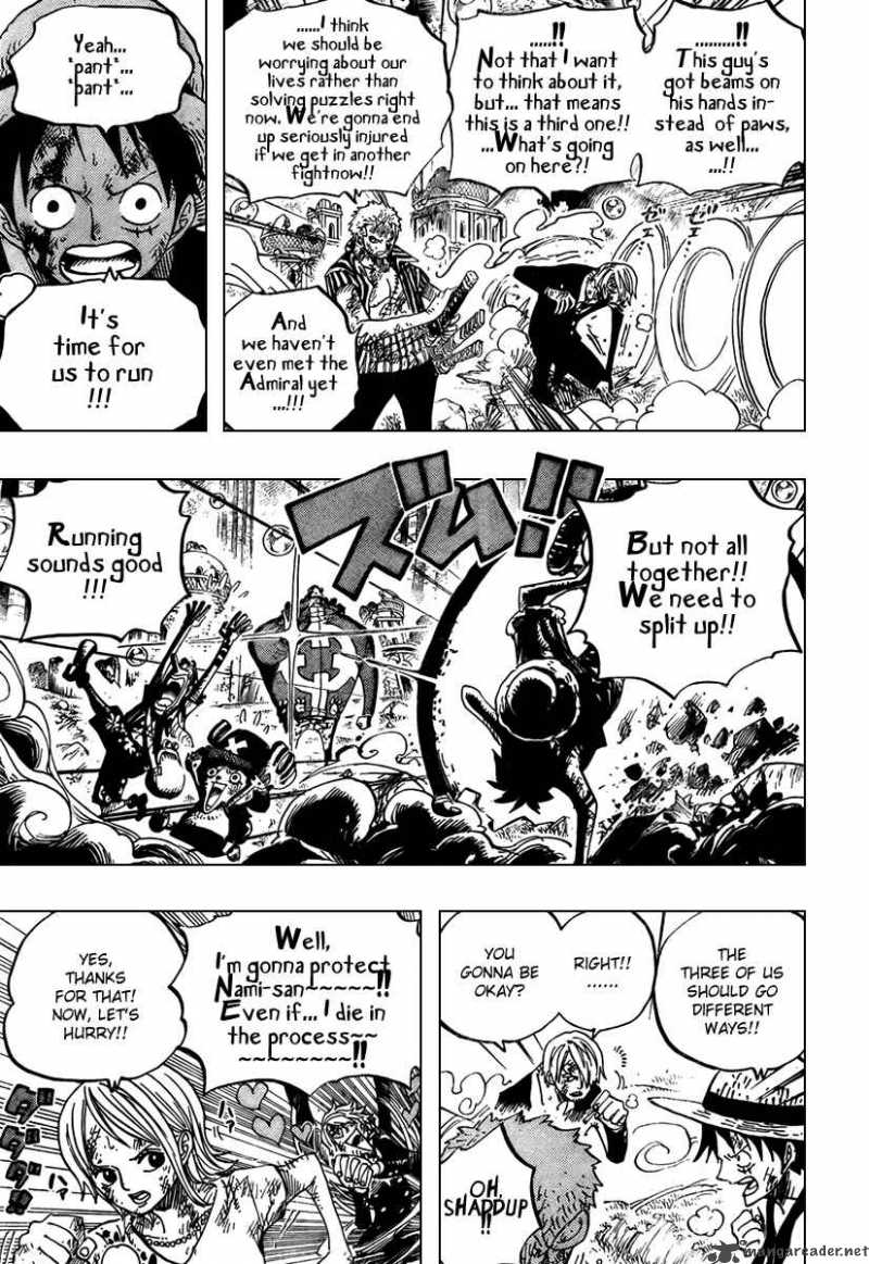 One Piece Chapter 511 page 8 - Chapter 511: Axe-Carrying Sentomaru