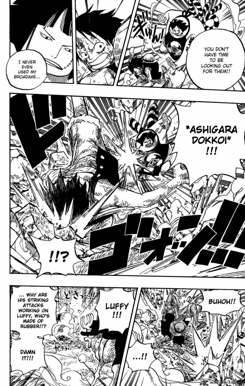 One Piece Chapter 512 page 13 - Chapter 512: Zoro, Gone