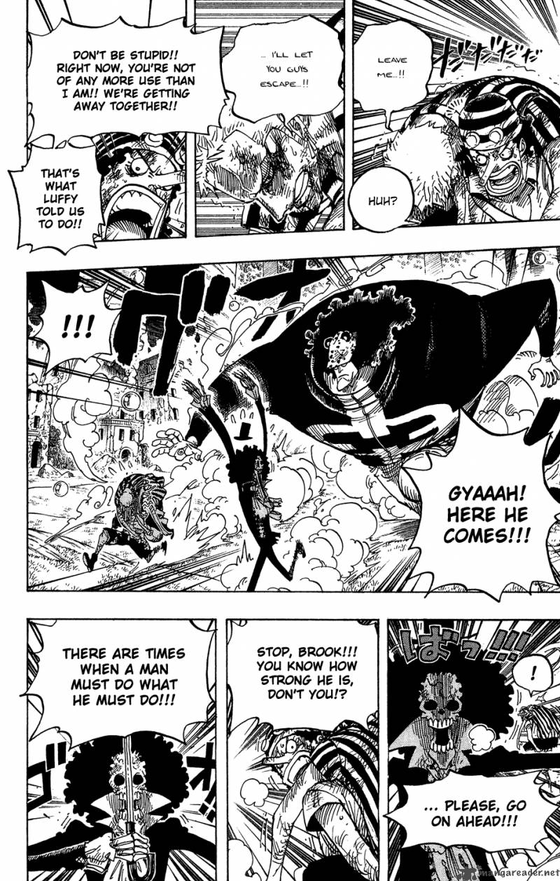 One Piece Chapter 512 page 9 - Chapter 512: Zoro, Gone