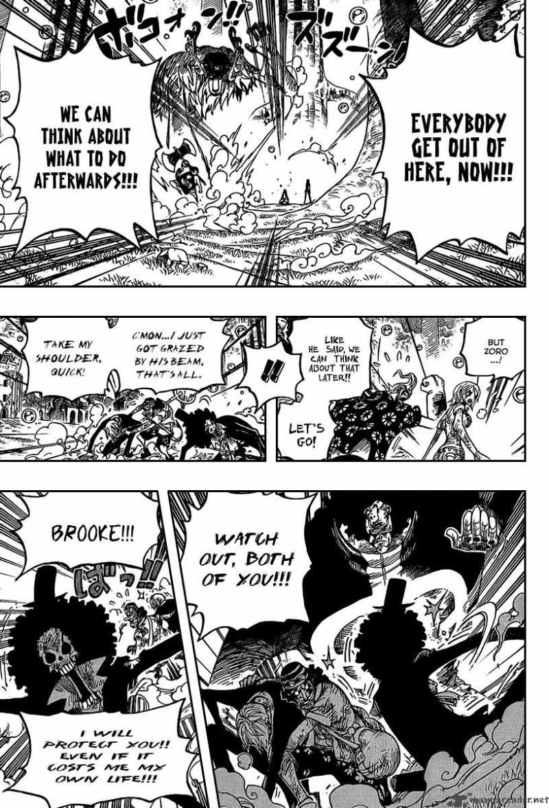 One Piece Chapter 513 page 6 - Chapter 513: Beyond Rescue!!!