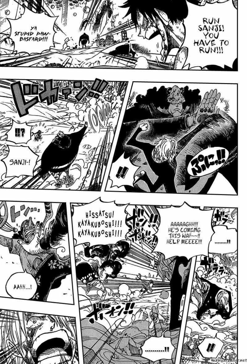 One Piece Chapter 513 page 8 - Chapter 513: Beyond Rescue!!!