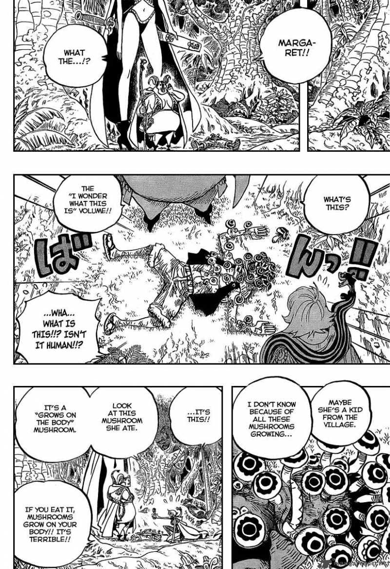 One Piece Chapter 514 page 13 - Chapter 514: Mushrooms-Grow-From-the-Body Mushroom