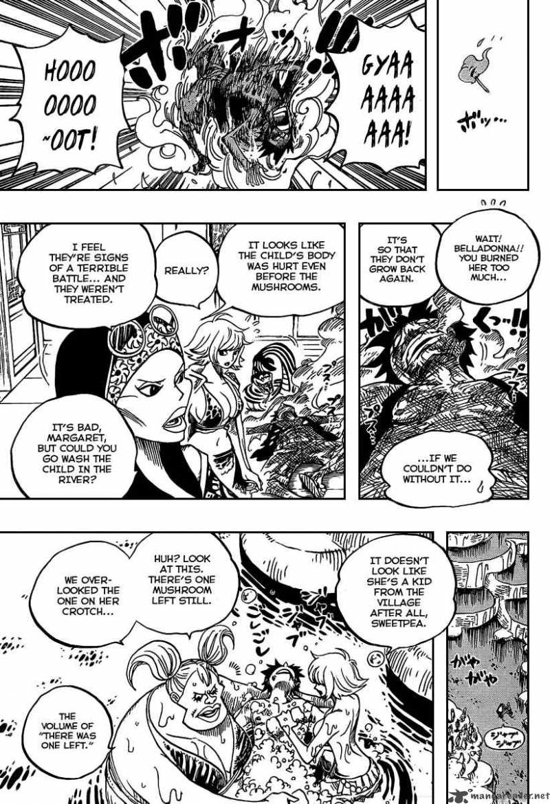 One Piece Chapter 514 page 16 - Chapter 514: Mushrooms-Grow-From-the-Body Mushroom