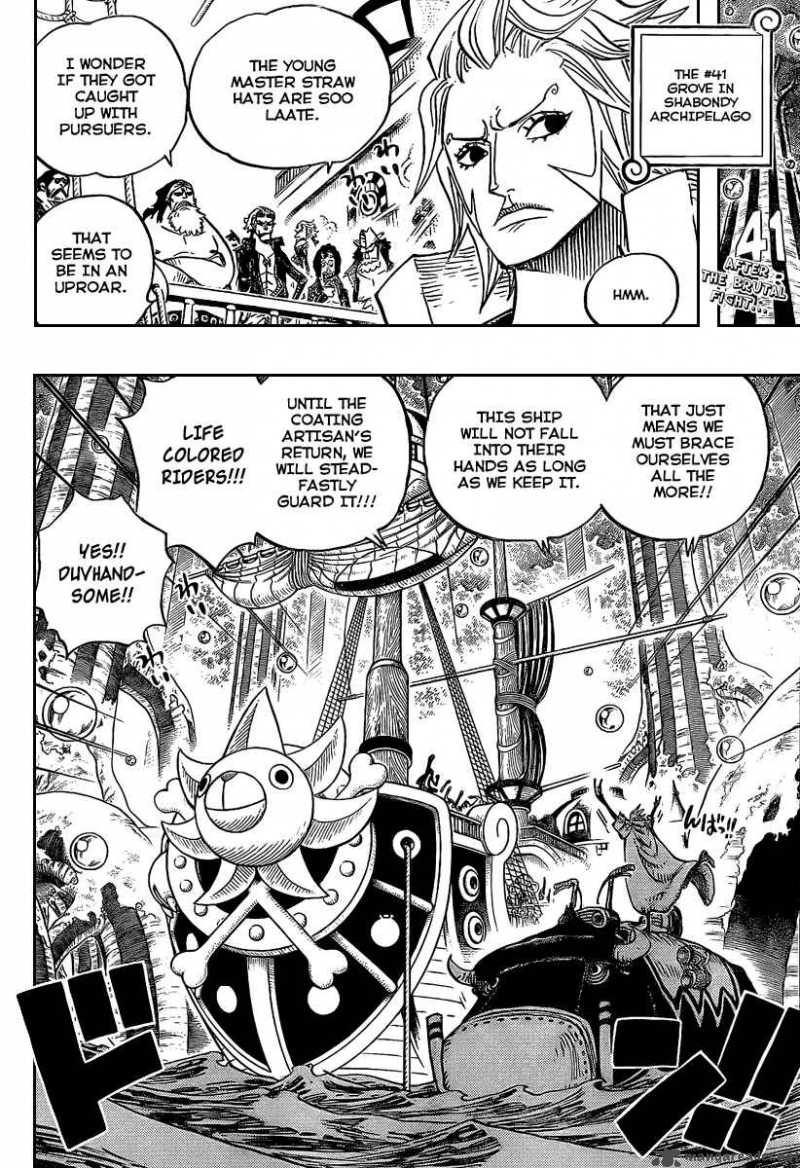 One Piece Chapter 514 page 2 - Chapter 514: Mushrooms-Grow-From-the-Body Mushroom