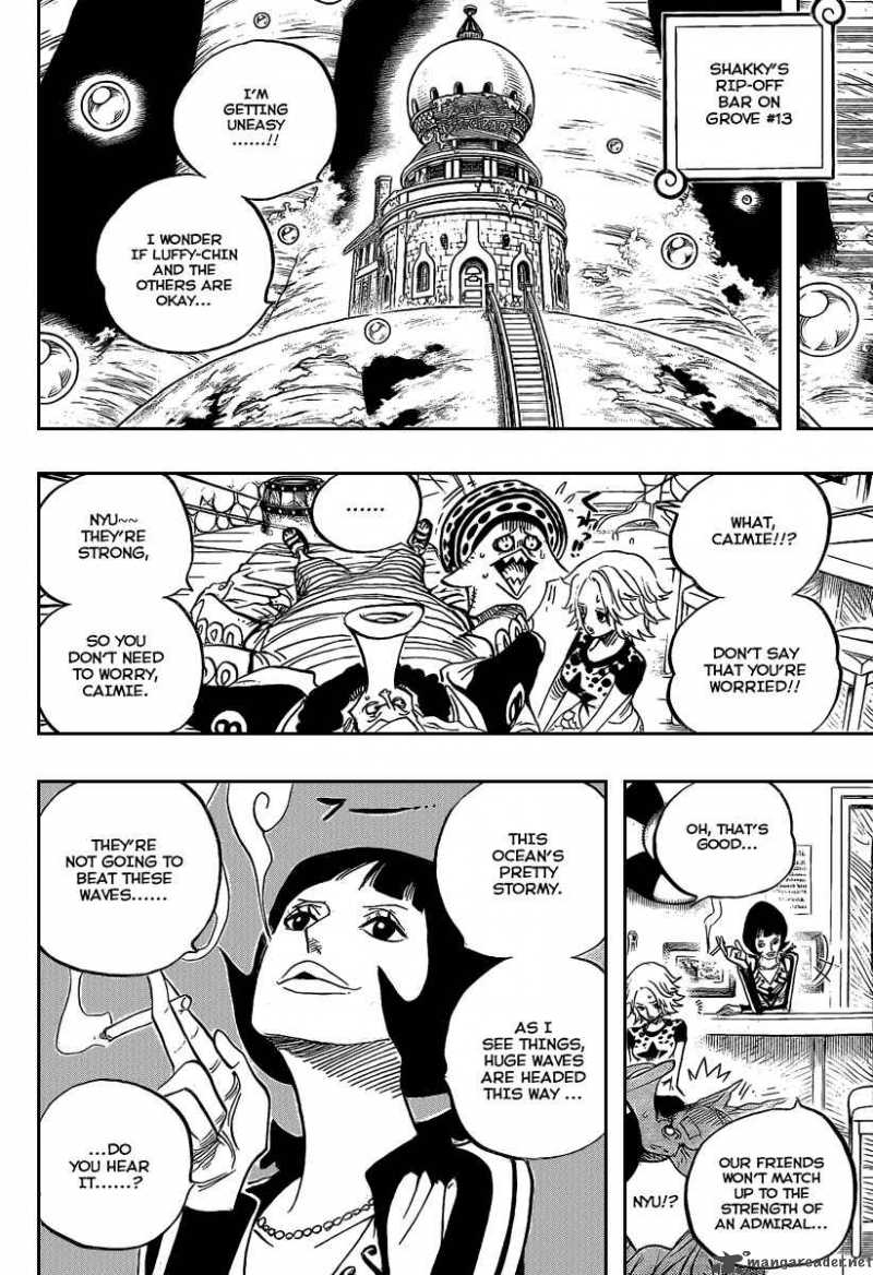 One Piece Chapter 514 page 4 - Chapter 514: Mushrooms-Grow-From-the-Body Mushroom