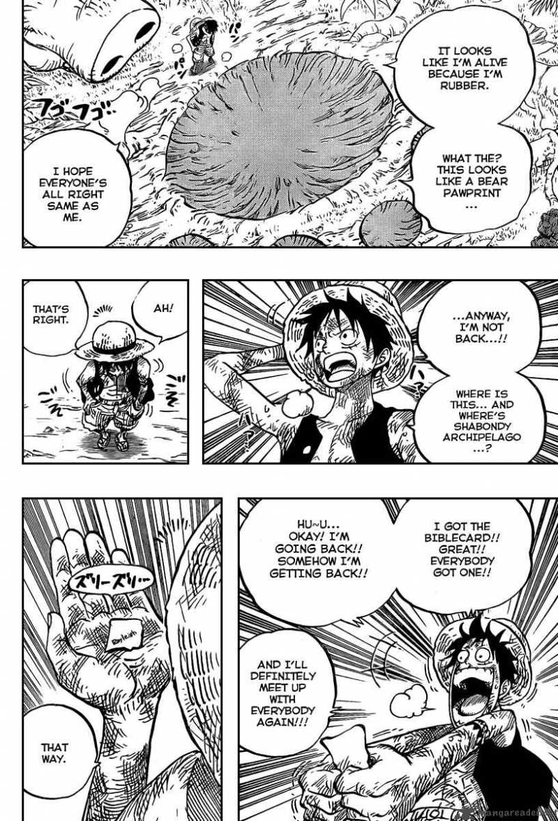 One Piece Chapter 514 page 9 - Chapter 514: Mushrooms-Grow-From-the-Body Mushroom
