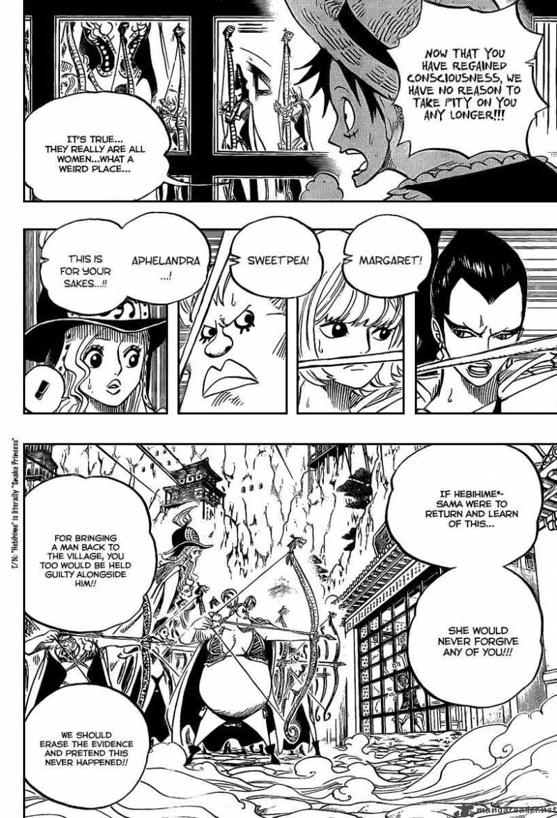 One Piece Chapter 515 page 11 - Chapter 515: Adventure on the Island of Women