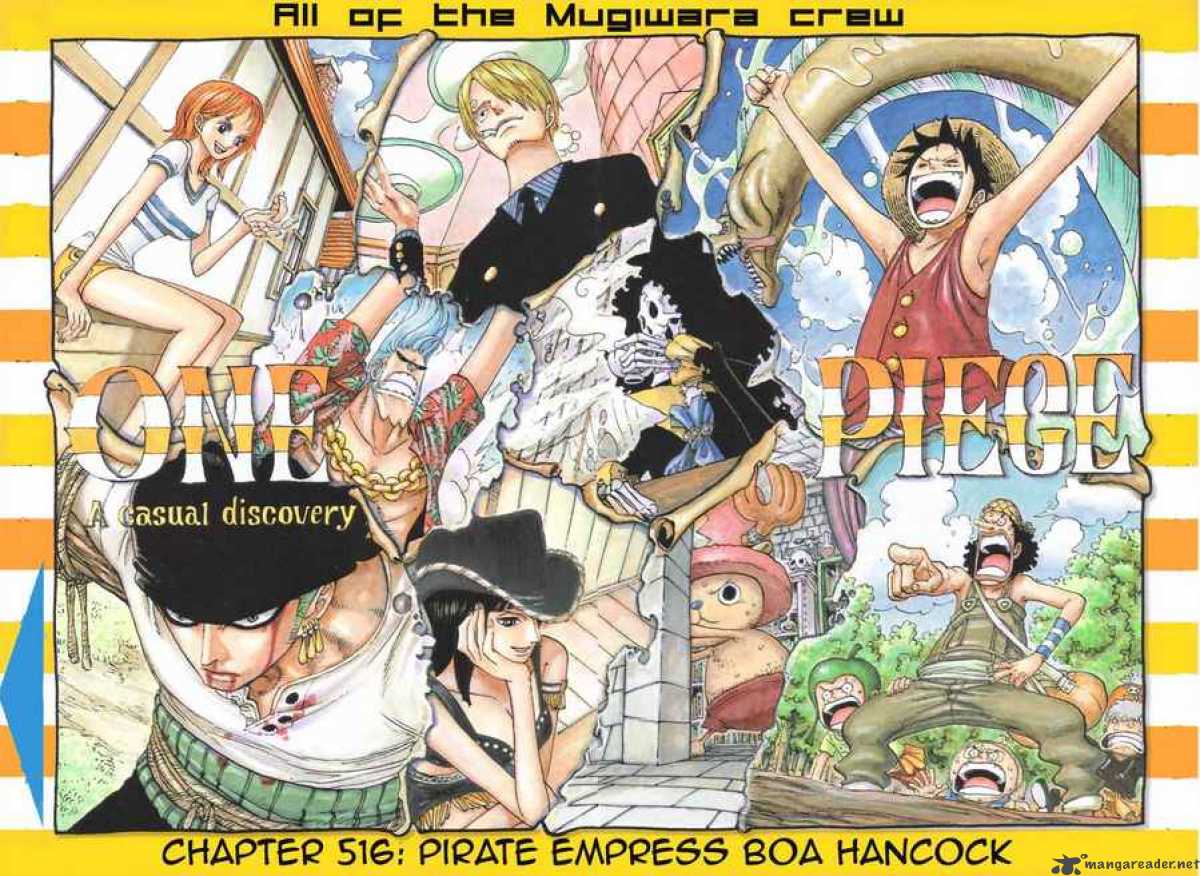 One Piece Chapter 516 page 1 - Chapter 516: Pirate Empress Boa Hancock