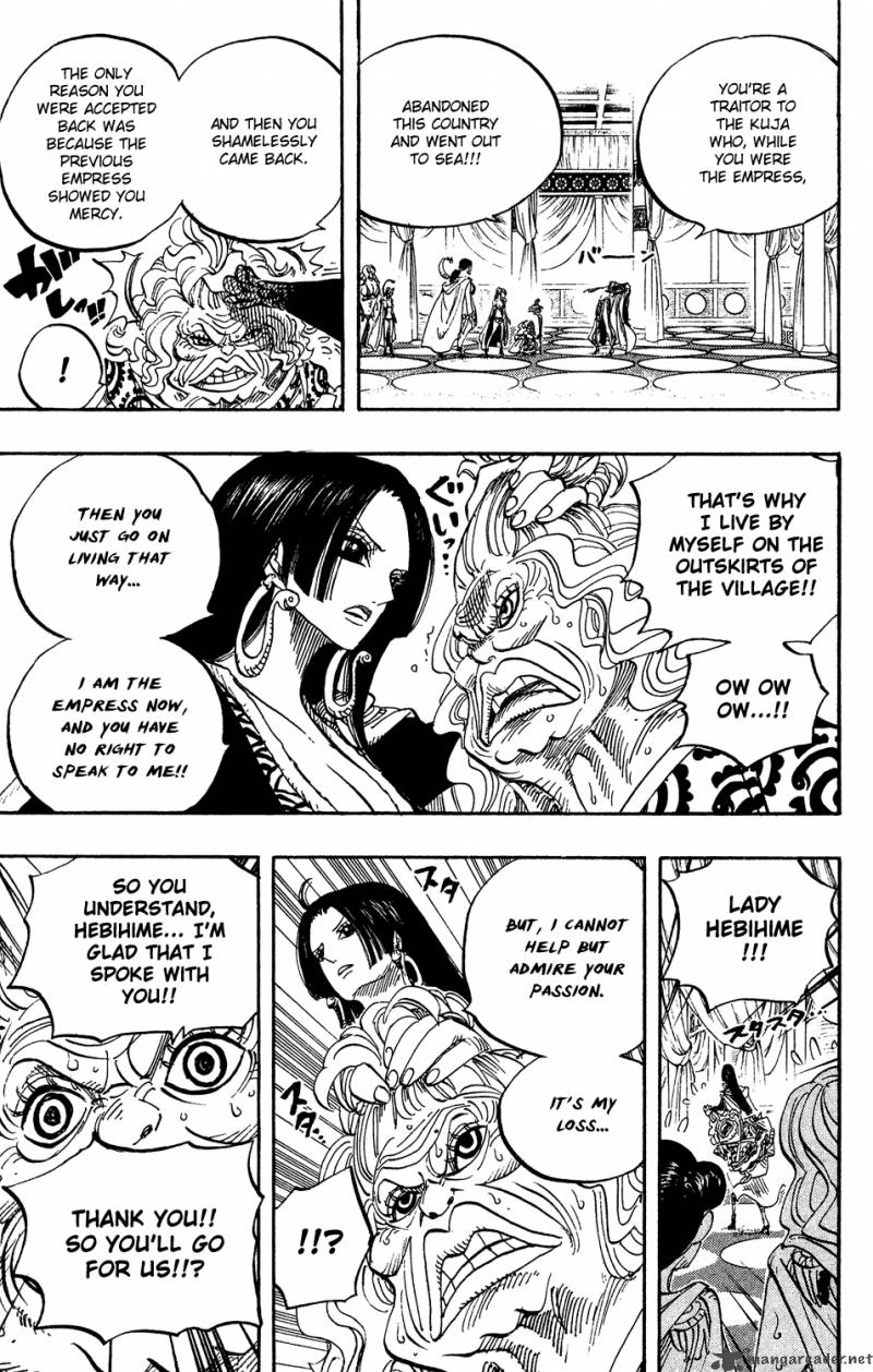 One Piece Chapter 517 page 11 - Chapter 517: Bathing