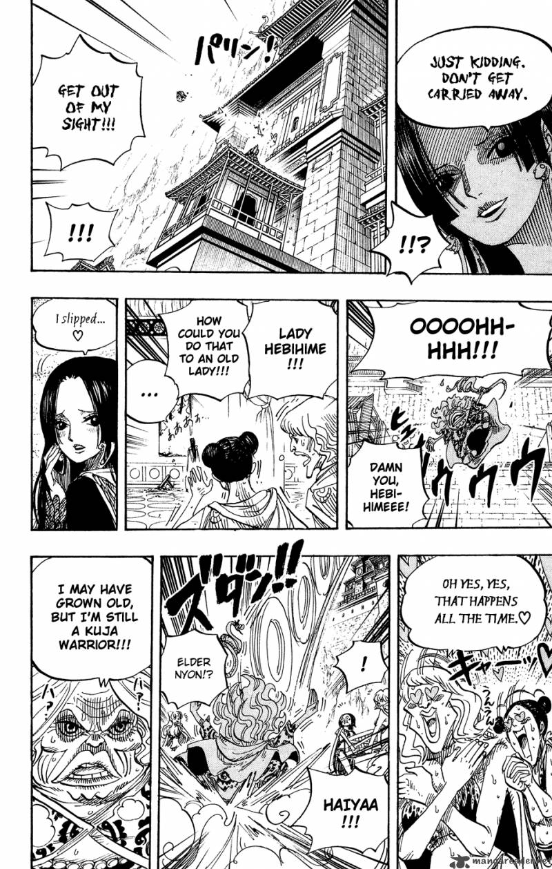 One Piece Chapter 517 page 12 - Chapter 517: Bathing