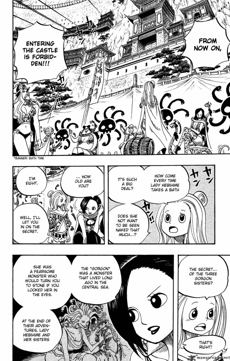 One Piece Chapter 517 page 14 - Chapter 517: Bathing