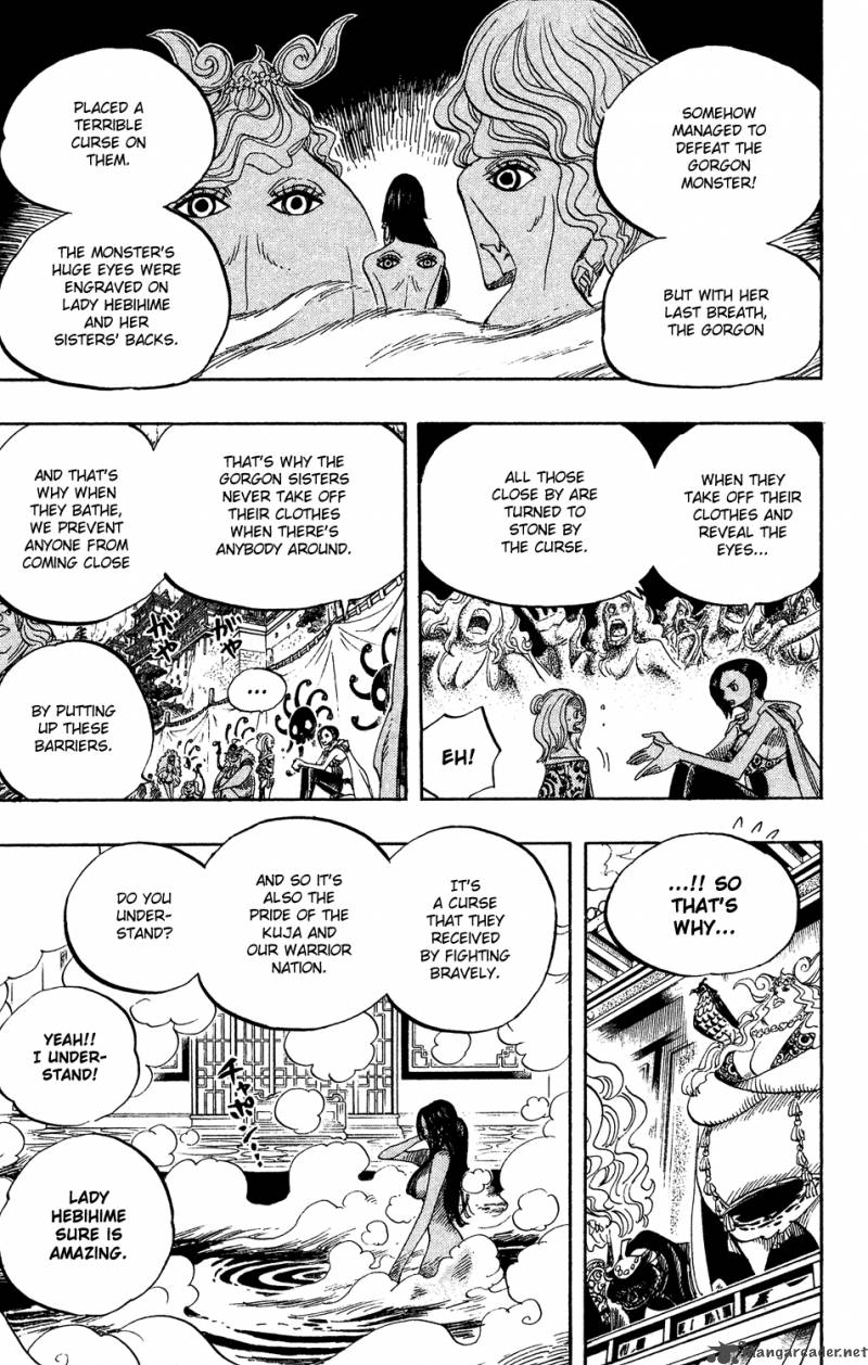 One Piece Chapter 517 page 15 - Chapter 517: Bathing