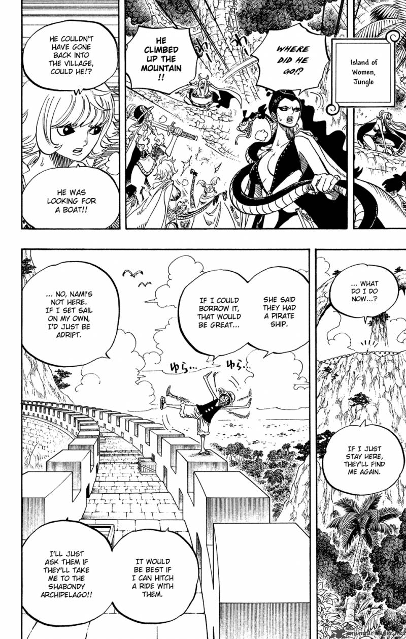 One Piece Chapter 517 page 16 - Chapter 517: Bathing
