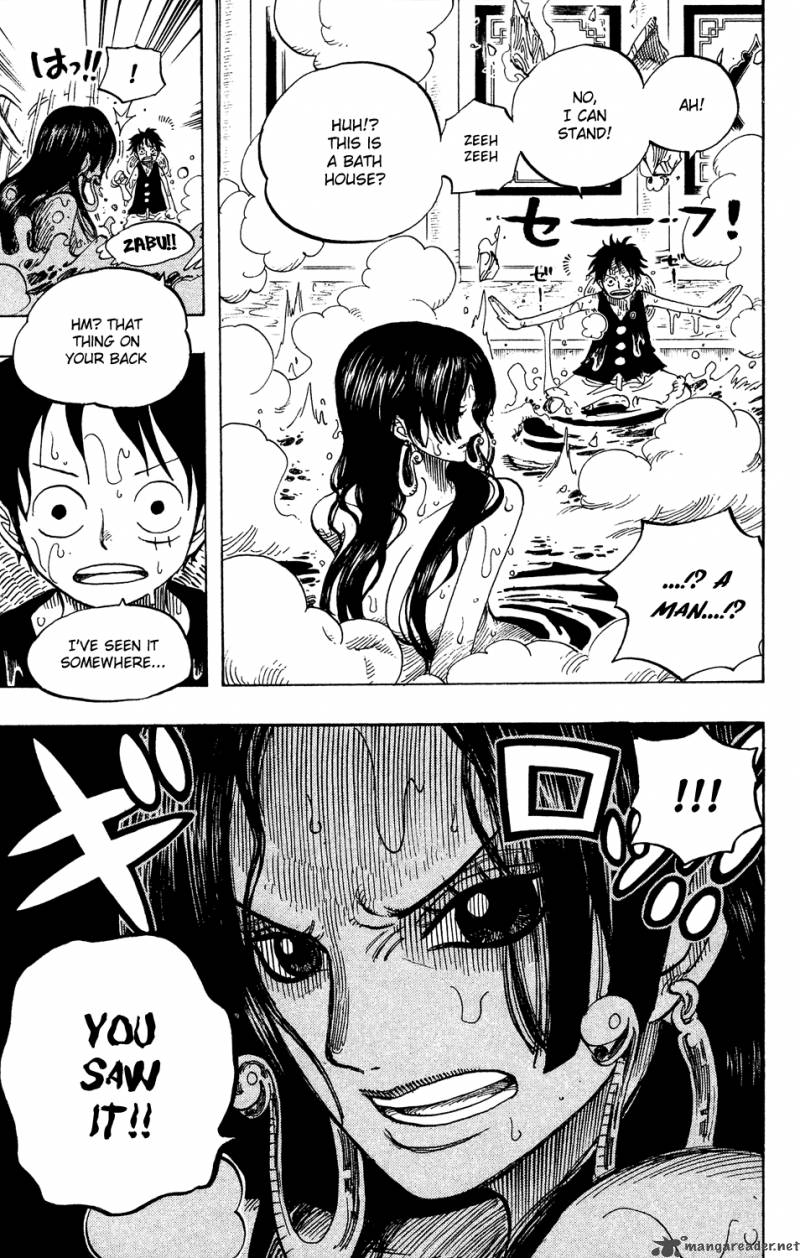 One Piece Chapter 517 page 19 - Chapter 517: Bathing