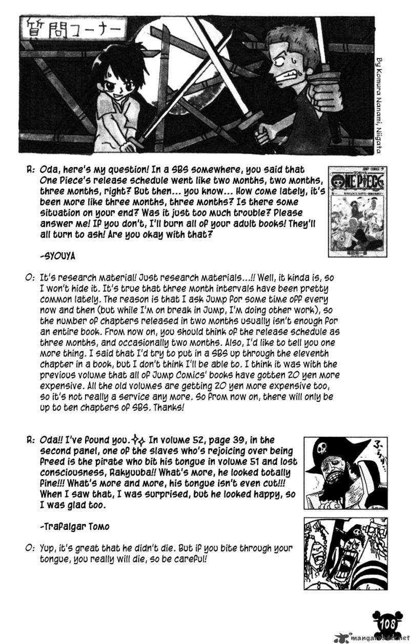 One Piece Chapter 517 page 20 - Chapter 517: Bathing